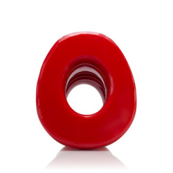 Oxballs Plug Tunnel Pig-Hole rouge Large - 9 x 7 cm